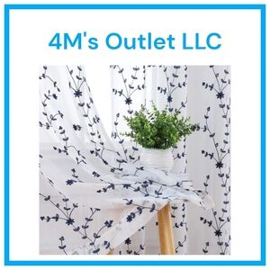 Floral Sheer Curtains